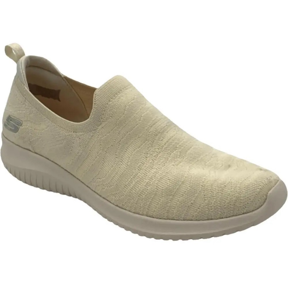 Skechers Ultra Flex Washable Jacquard Slip-On Wild Eye Off White